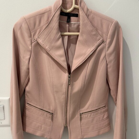 WHBM Pale Pink Moto Jacket - Picture 1 of 2